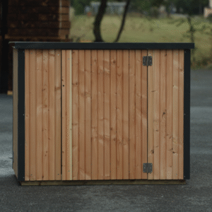 Local en bois Douglas pour jardin