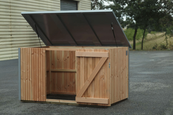 Local en bois Douglas pour jardin – Image 2